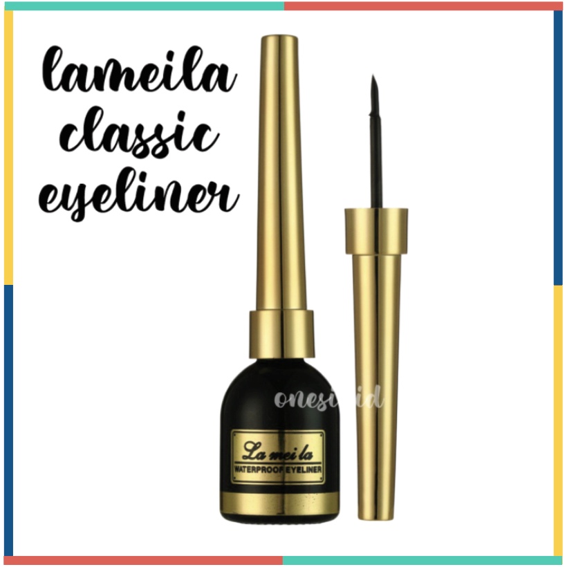 LAMEILA Eyeliner Klasik Anti Air Black Long Lasting Eye Liner Waterproof LA079