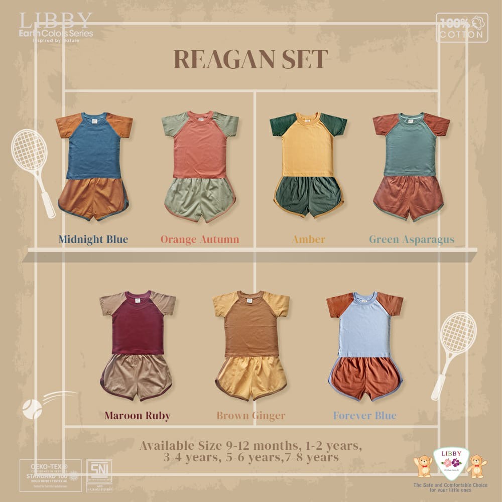 Libby Baby Reagan Set Earth Color