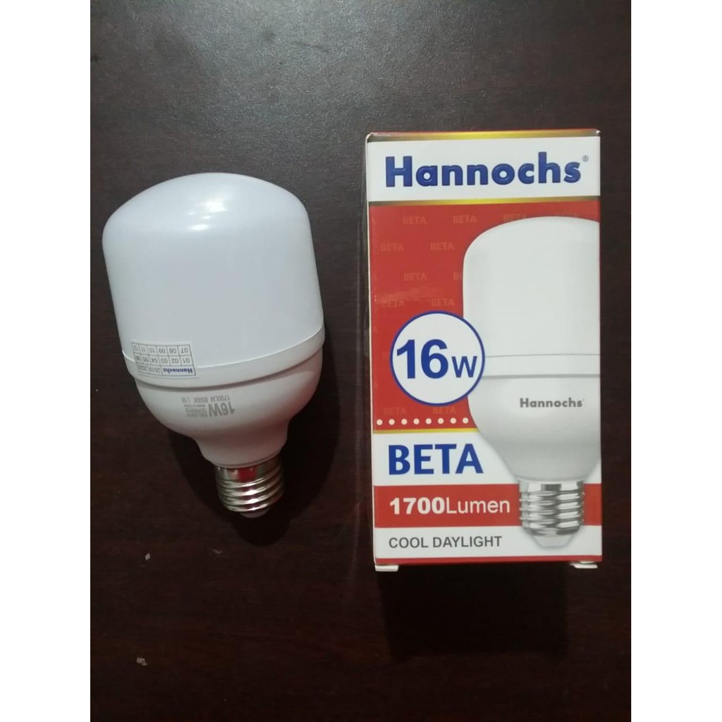 Hannochs Bola Lampu LED BULB 16W Beta Hannochs Kapsul Tabung 16 watt