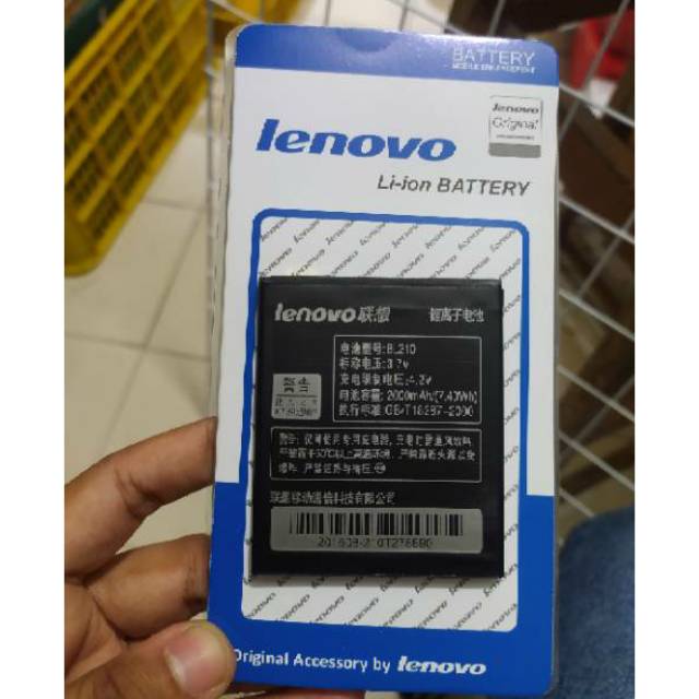 Baterai Lenovo A536 S820 S650 A606 BL210 BL-210 ORIGINAL