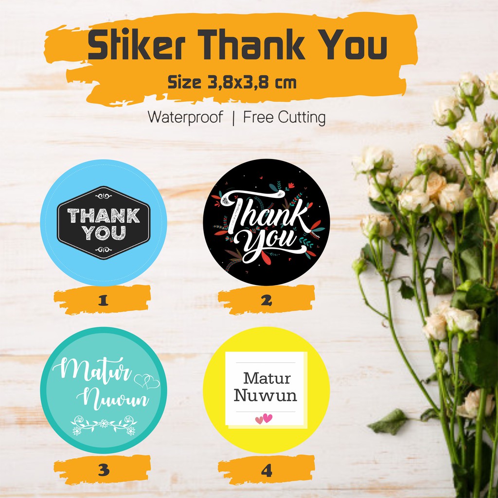 

STIKER THANK YOU FOR YOUR ORDER KEKINIAN TERMURAH