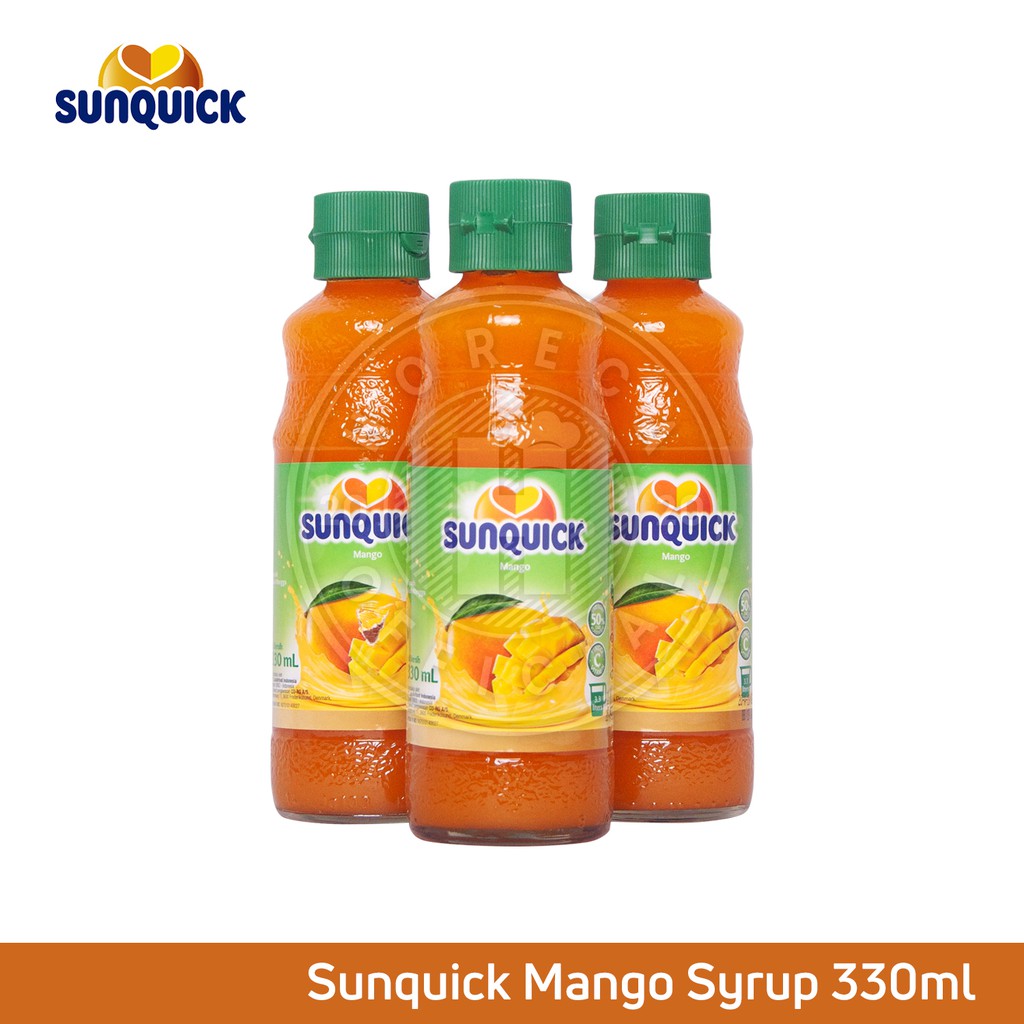 

SUNQUICK MANGO CONCENTRATE SYRUP 330ML / SIRUP KONSENTRAT MANGGA KEMASAN 330ML