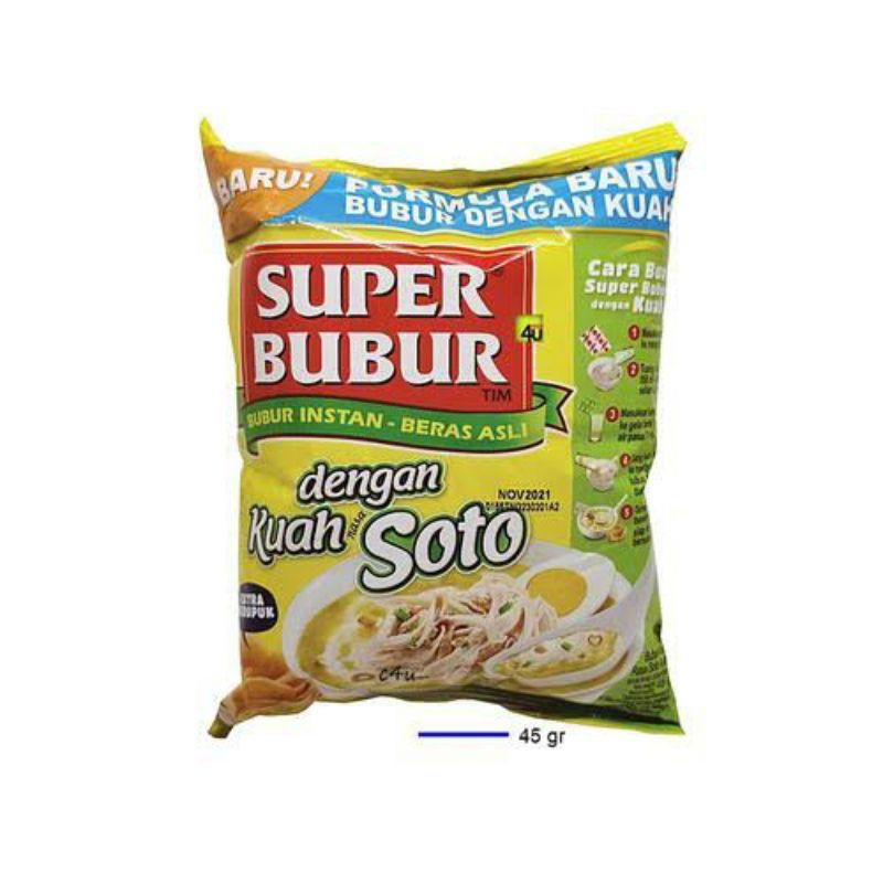 

super bubur rasa soto