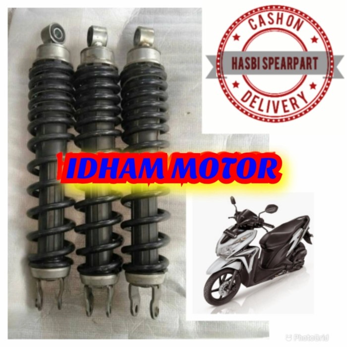MURAH - SOK BELAKANG ORIGINAL HONDA MOTOR VARIO 125 LAMA VARIO 2012-2015 ASLI