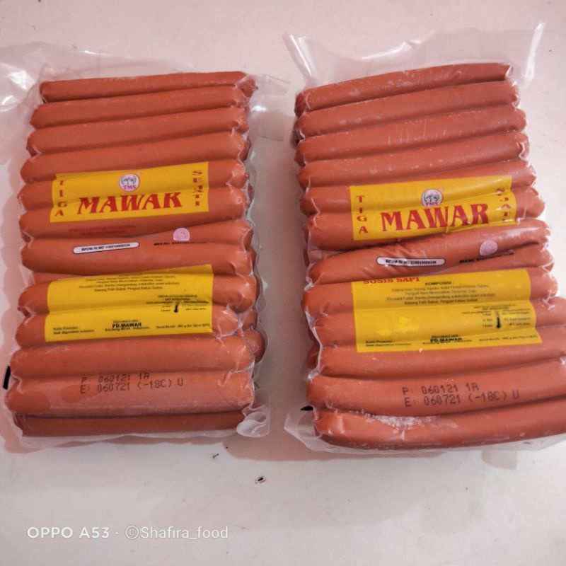 

Sosis Mawar isi 34 800gr