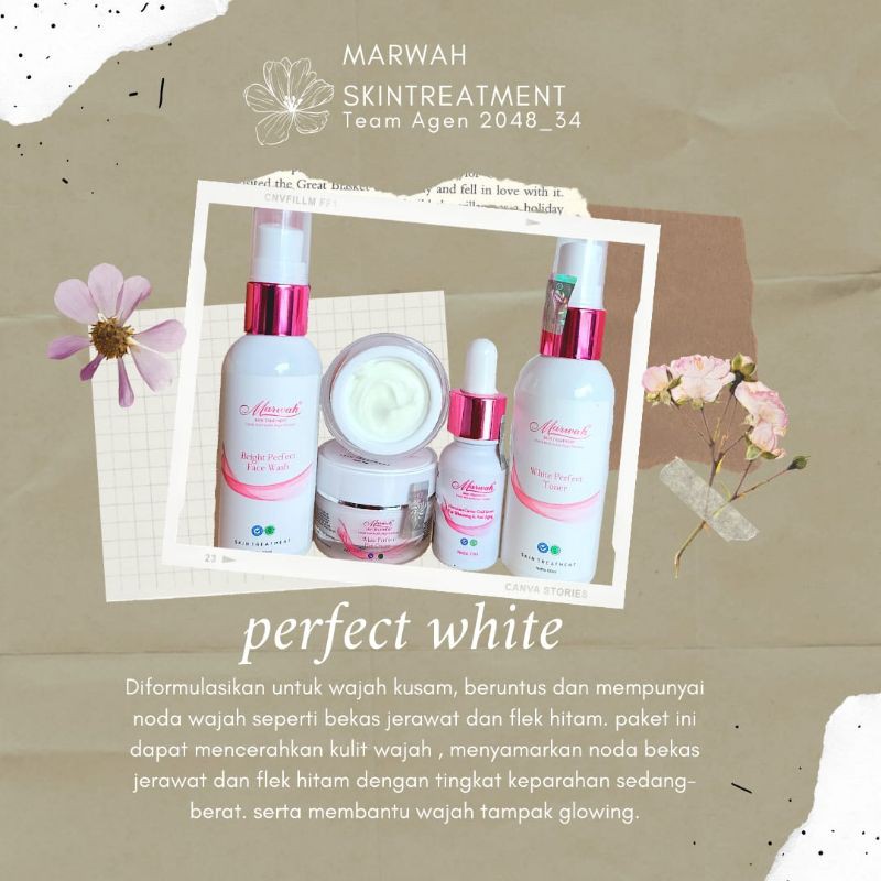 MARWAH PAKET PERFECT WHITE