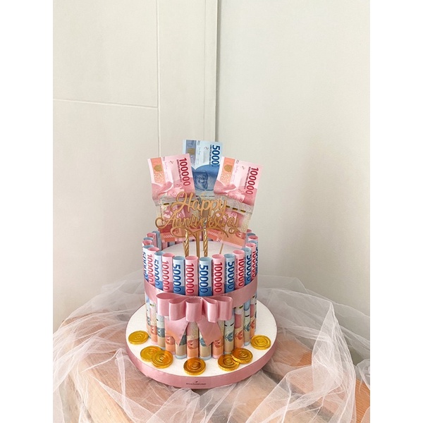 Money Cake / Money Tart [Cake Uang Asli]