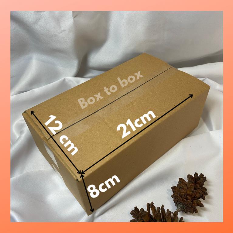 

Kardus box karton kotak dus packing BARU size 21x12x8 cm luar dalam Polos Luar dalam