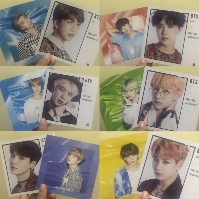 Changing jacket BTS Lights & Fake love