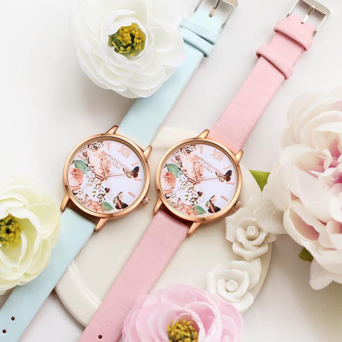 Lvpai Flower - Jam Tangan Analog Wanita - Strap Leather HM_412 ( Group )