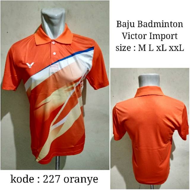 Jersey badminton lining impor