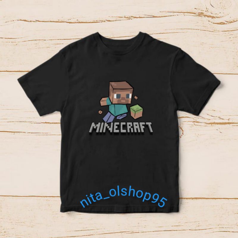 baju minicraft Minecraft / baju anak karakter