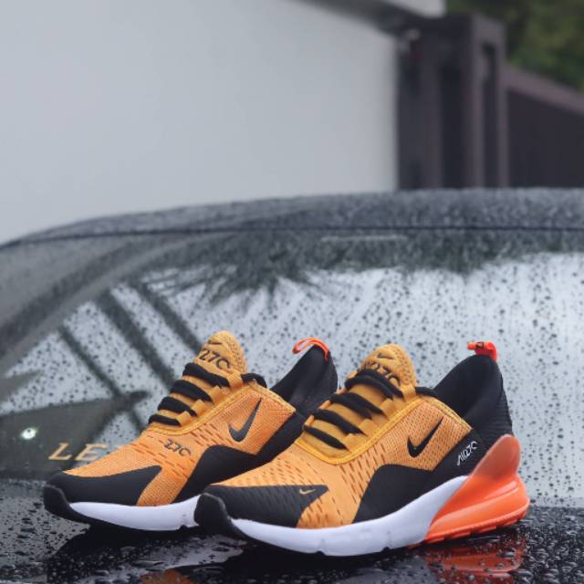 air max 270 orange black white