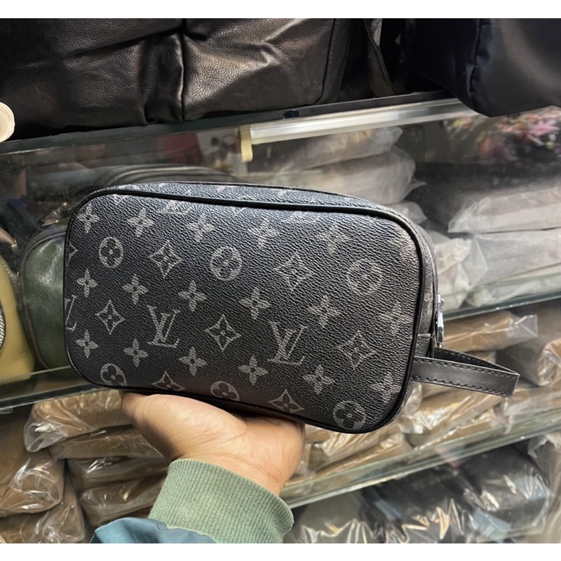 HANDBAG/CLUTCH/POUCH Lv PRIA &amp; WANITA BAHAN KULIT ASLI - IMPORT