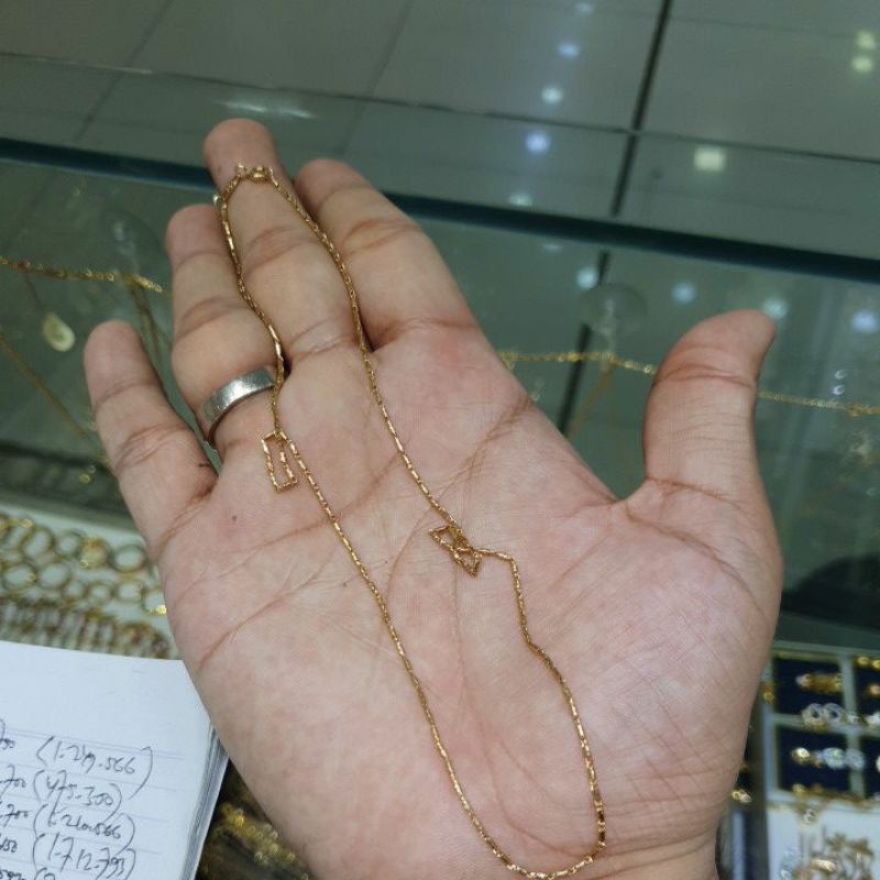 kalung emas model lovina 3,1gram