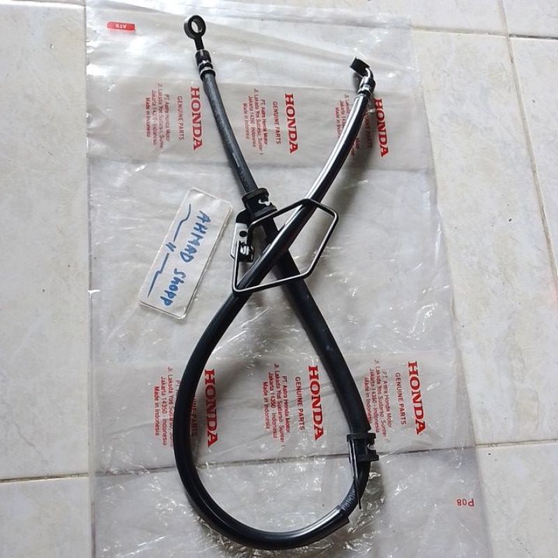 selang rem cakram depan honda scoopy fi esp new donat original