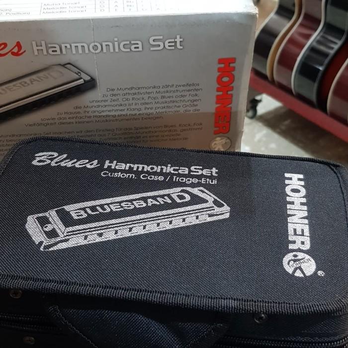 Harmonika Set Blues Hohner Kualitas Terbaik