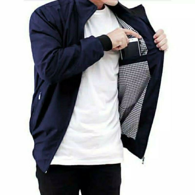 Jaket Harrington Waterproof/Jaket Semi Anti Air Musim Dingin Outdoor Indoor Premium