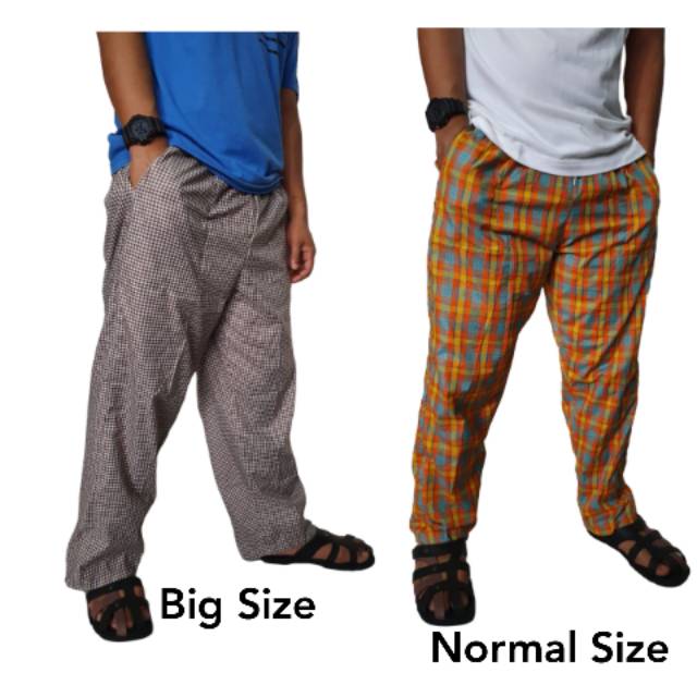 Celana Tidur Santai Pria dan Wanita Ukuran Jumbo Celana Panjang Kolor