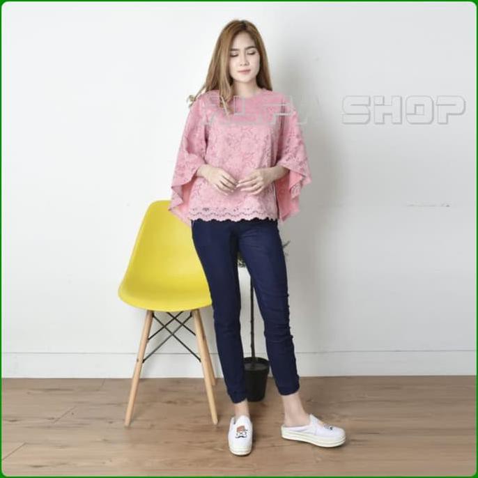 BARANG MURAH PAKAIAN WANITA BLOUSE BRUKAT ATASAN UNTUK PESTA TREND KEKINIAN FREE ONGKIR..