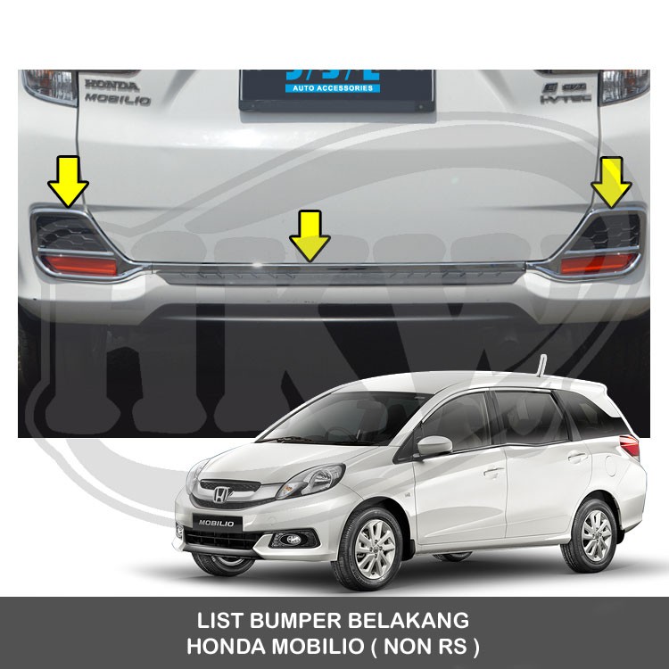 LIST BUMPER BELAKANG FULL SET HONDA MOBILIO NON RS