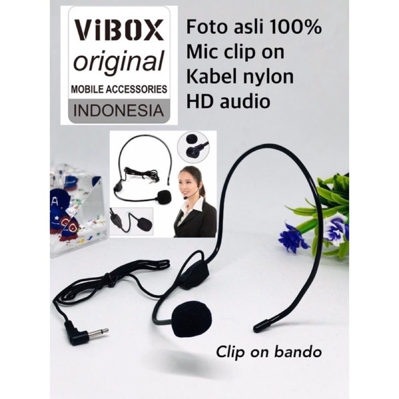 Grosir Clip On Bando Vibox Original Kabel Tali Sepatu Berkualitas Terbaik