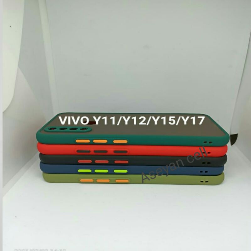 case Dove my voice Vivo y15 +ring kamera silikon Vivo y15