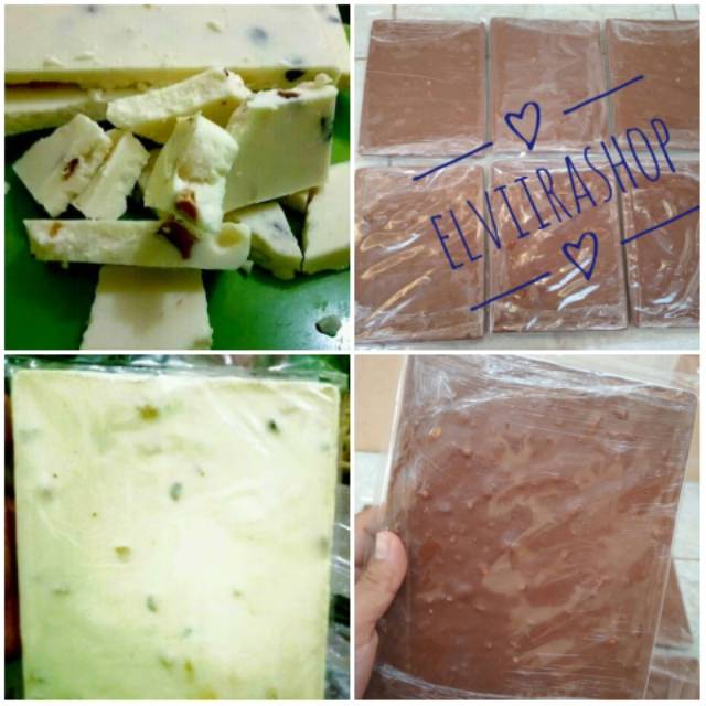 

Cokelat blok silverqueen white