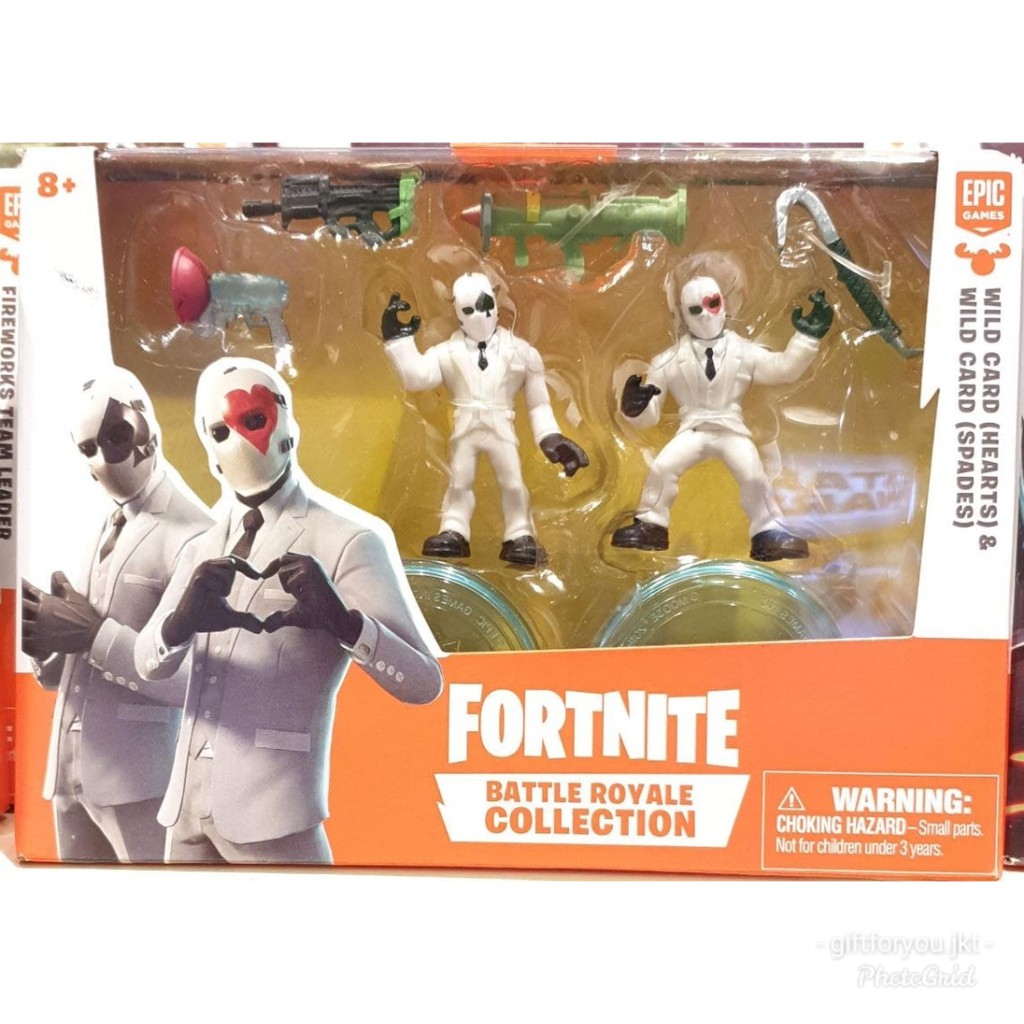 Jual Fortnite 2 Figure Wild Card Hearts 