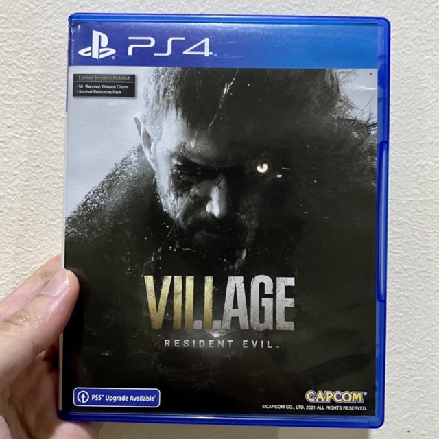 Kaset Ps4 Ps5 Resident Evil 8 Village Region 3 Asia Ps 4 Game playstation 4 5 ps 4 games bd ps 5 blu