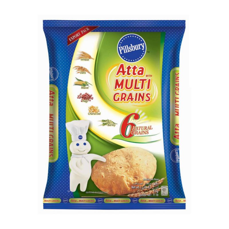 

PILLSBURY ATTA MULTI GRAINS 5 KG
