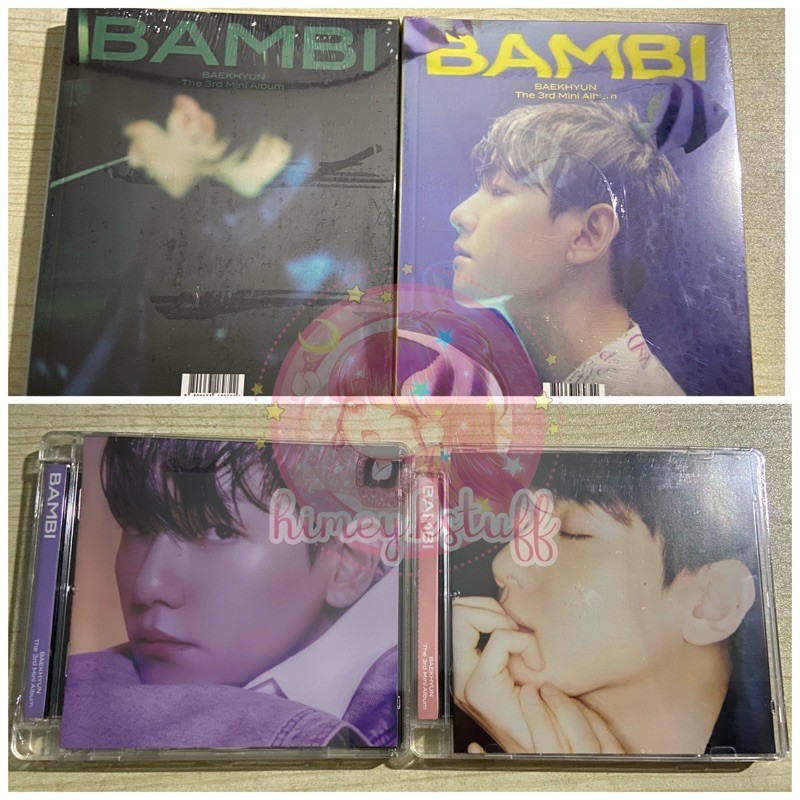 [READY STOCK] BAEKHYUN-BAMBI PHOTOBOOK Ver