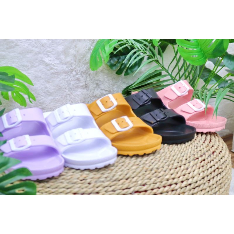 SALE !! Sandal Wanita Slide Havana Birken Sendal Slide Cewek Sandal Selop Wanita Havana Sandal Slop-3