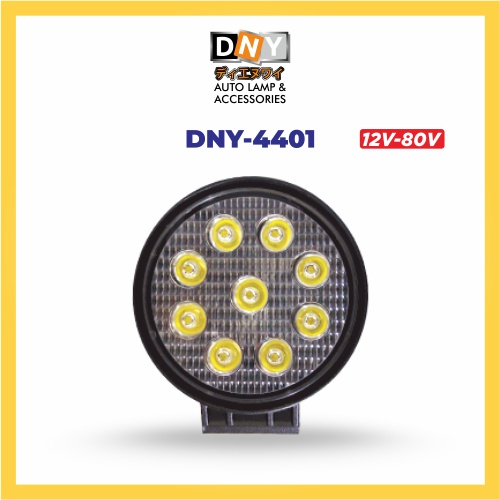 Fog Lamp Universal DNY Smd 9 Titik Bulat