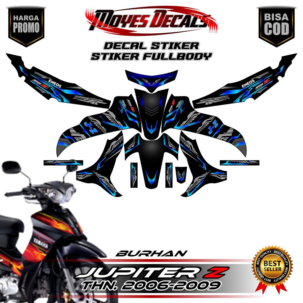 Decal Jupiter Z Burhan // Decal Jupiter Z Burung Hantu Fullbody