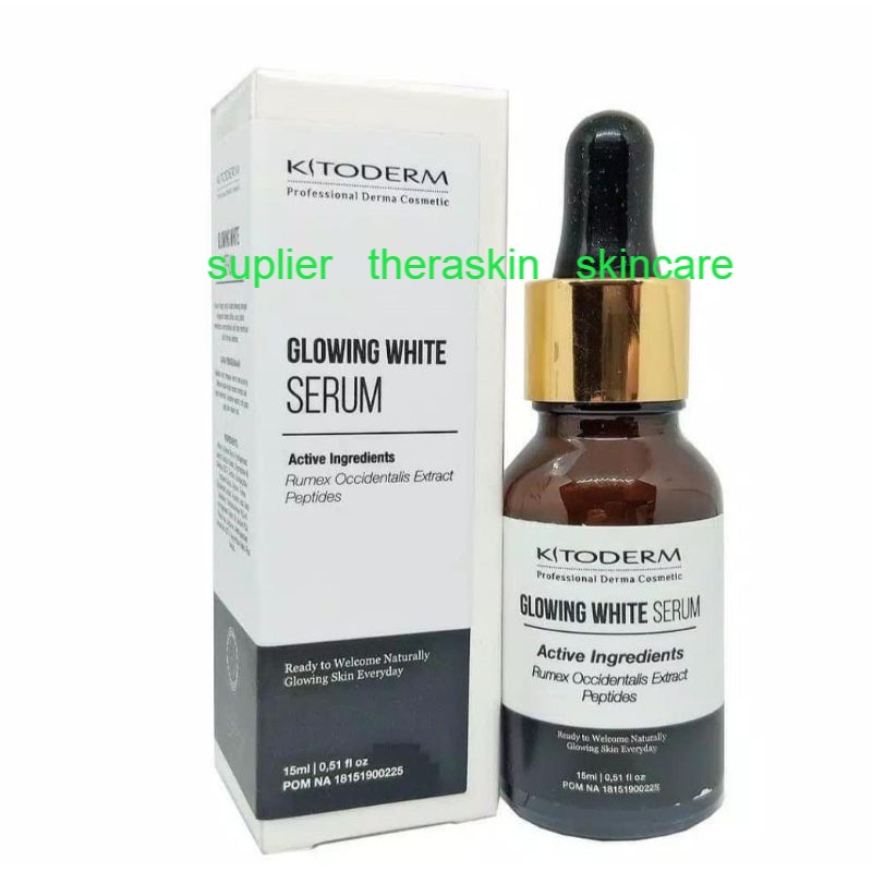 Kitoderm glowing white serum