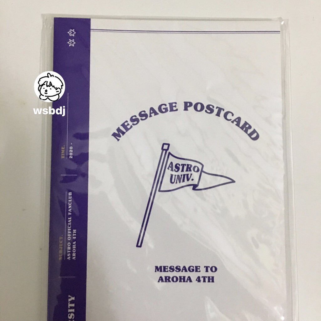 ASTRO 4th Gen Message Card