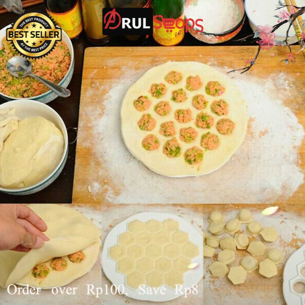 Ravioli Cetakan Adonan Pangsit Dumpling Patty Dough 19 Hole - BOS0010