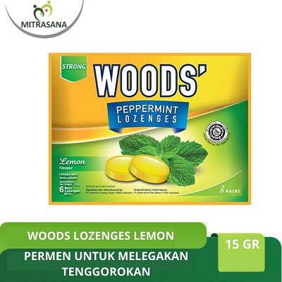 

Woods Lozenges Lemon Sachet