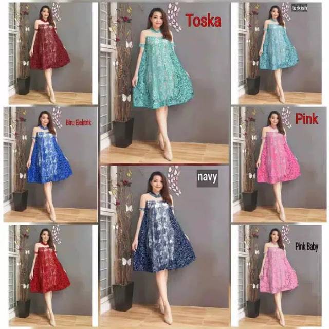 DRESS BROKAT ERLIN