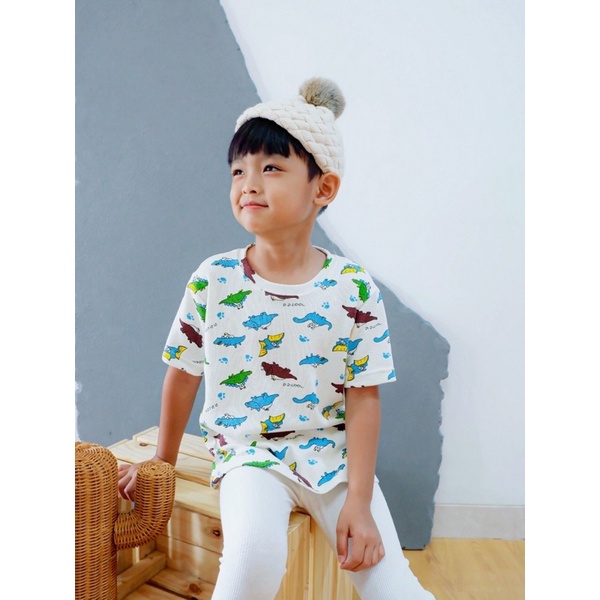 Kaos Anak Unisex Printed Motif T-shirt 1-6 Year