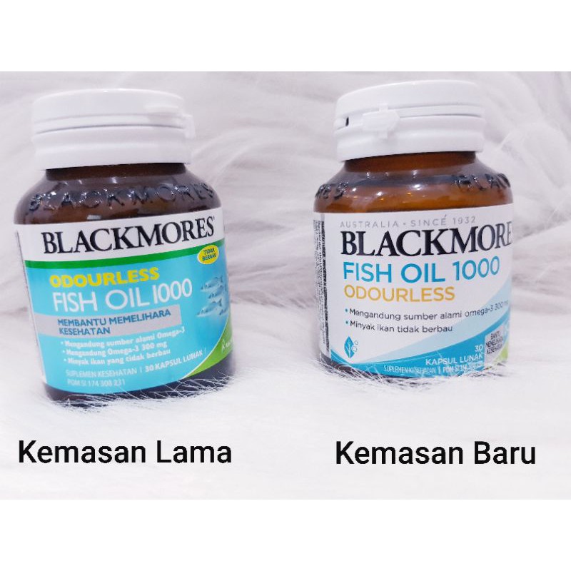 BLACKMORES FISH OIL 1000 30Kapsul