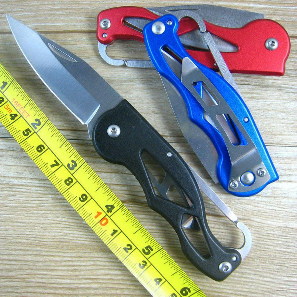 Pisau Lipat Mini Serbaguna Camping Outdoor Portable Pisau Dapur Lipat Survival - COD