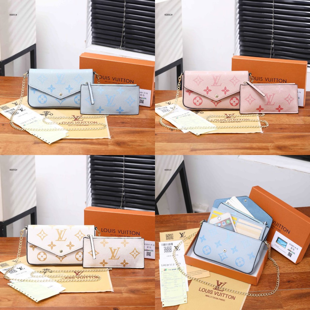 Tas LV Felicie Pochette Shoulder Bag With BOX 40891