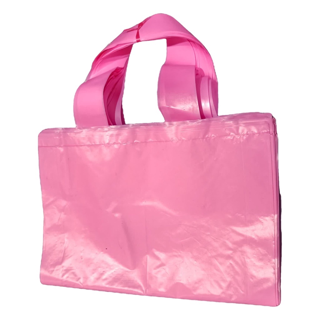 Tas Softhandle murah uk. 30x40 isi 25pcs/Plastik Packing warna/Shopping bag warna/Tas souvenir warna