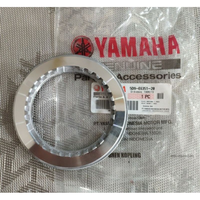 TUTUP RUMAH KOPLING LAWAN KAKI 6 ENAM VEGA ZR VEGA RR JUPITER Z NEW  ASLI ORI YAMAHA 5D9 E6351 20