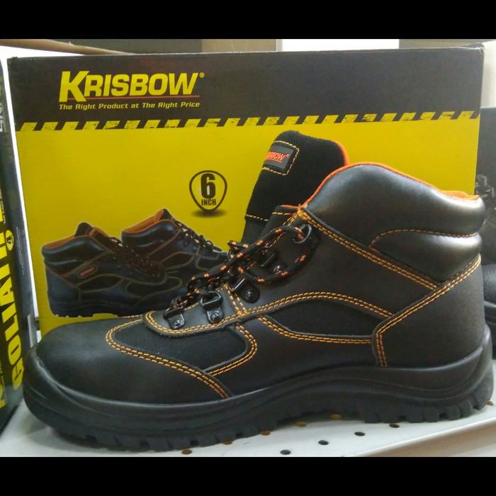 OKE BGT  Sepatu Safety Krisbow Goliath 6"Inchi Promo