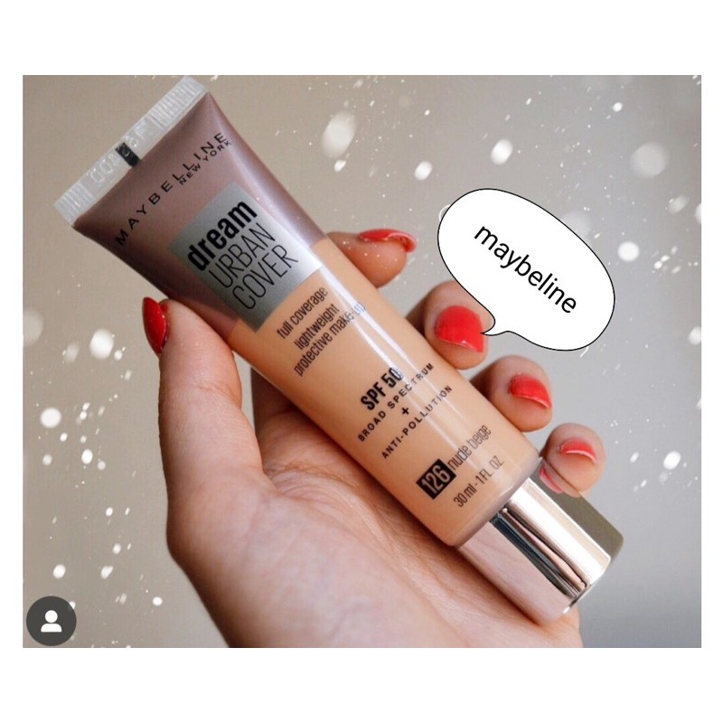 [ ECER ] MAYBELINE FIT ME  URBAN COVER FOUNDATION