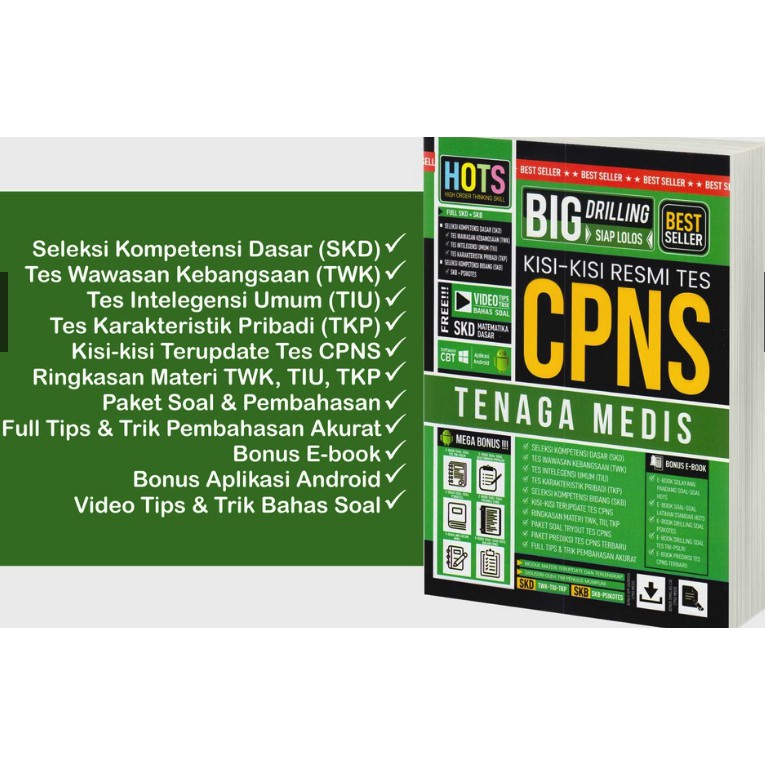 BUKU PANDUAN SOAL HOTS CPNS BIDAN, PERAWAT, DOKTER