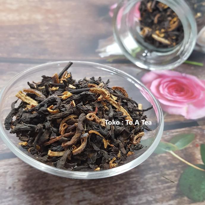 

[[BISA COD]] Natural Orange Puerh Tea - Teh Puerh Dengan Jeruk Alami 50g DISKON Kode 1121